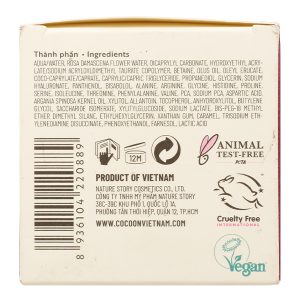 Thạch hoa hồng Cocoon nuôi dưỡng, khóa ẩm da suốt 24 giờ hũ 100ml