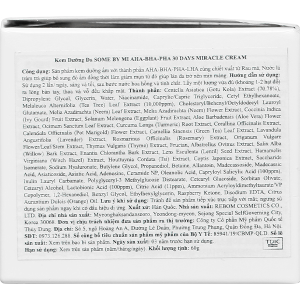 Kem dưỡng da Some By Mi AHA-BHA-PHA 30 Days Miracle Cream giúp giảm mụn hũ 60g