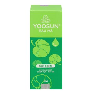 Kem Yoosun rau má dịu mẫn ngứa, ngừa mụn, mát da tuýp 25g