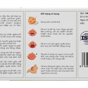 Khăn hạ sốt Dr.Papie 0+ cho bé (5 gói x 5 miếng)