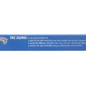 Khẩu trang vải Kissy 3 lớp có họa tiết size M hộp 1 cái