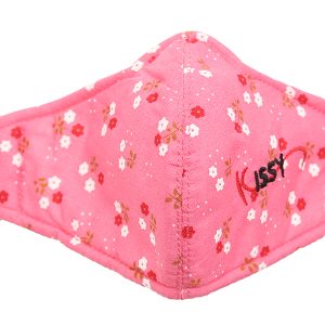 Khẩu trang vải trẻ em Kissy 3 lớp có họa tiết hộp 1 cái