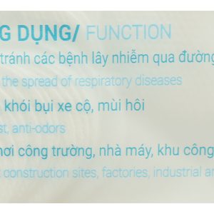 Khẩu trang y tế Bísou 3D Mask màu trắng size M gói 20 cái