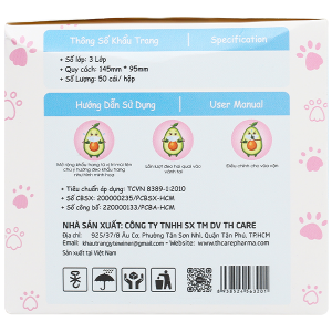 Khẩu trang y tế Winer Kids Premium 3 lớp có họa tiết hộp 50 cái