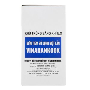 Bơm kim tiêm Vinahankook (5ml/cc) hộp 100 cái
