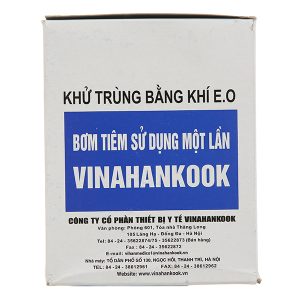 Bơm kim tiêm Vinahankook (3ml/cc) hộp 100 cái