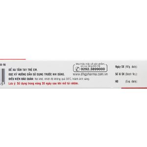 Klamentin 875/125 trị nhiễm khuẩn đường hô hấp trên và dưới (2 vỉ x 7 viên)