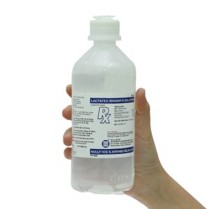 Dịch truyền Lactated Ringer's Solution Euro-Med bù nước, điện giải chai 500ml