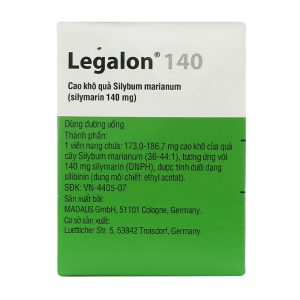 Legalon 140 hỗ trợ trị bệnh lý về gan (6 vỉ x 10 viên)