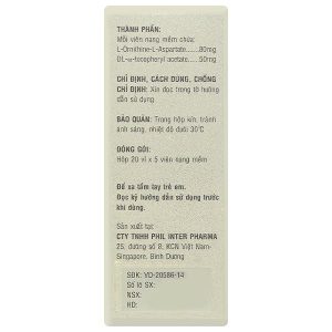 Lepatis hỗ trợ điều trị rối loạn chức năng gan (20 vỉ x 5 viên)