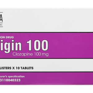 Lepigin 100 trị tâm thần phân liệt kháng trị, rối loạn tâm thần (10 vỉ x 10 viên)
