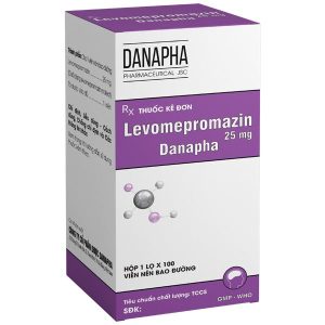 Levomepromazin Danapha 25mg trị tâm thần phân liệt lọ 100 viên