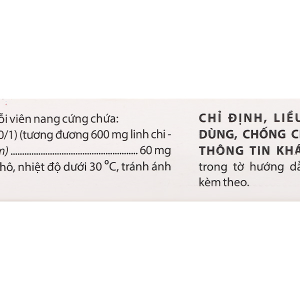 Linh Chi Domesco tăng cường chức năng gan, điều hòa huyết áp (4 vỉ x 10 viên)
