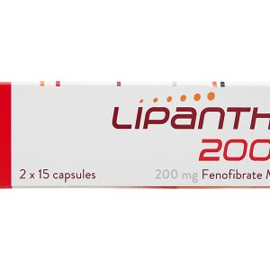 Lipanthyl 200m trị tăng mỡ máu (2 vỉ x 15 viên)