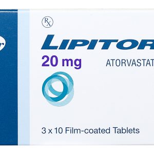Lipitor 20mg trị rối loạn mỡ máu (3 vỉ x 10 viên)