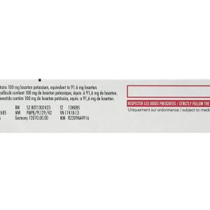 Losar-Denk 100 trị tăng huyết áp, suy tim (2 vỉ x 14 viên)