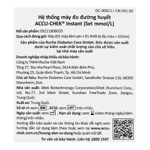 Máy đo đường huyết Accu-Chek Instant
