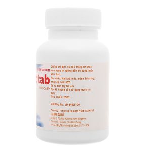 Mesotab 500mg giảm đau, kháng viêm xương khớp lọ 100 viên