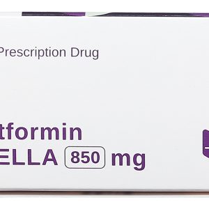 Metformin Stella 850mg trị đái tháo đường (4 vỉ x 15 viên)
