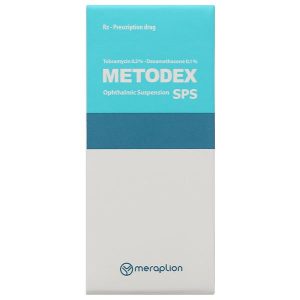 Thuốc nhỏ mắt Metodex SPS 0.3%/0.1% điều trị viêm ở mắt có đáp ứng với steroid chai 7ml