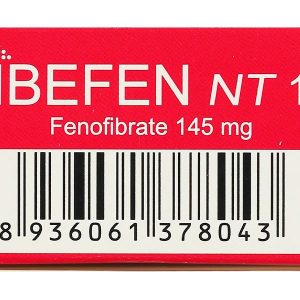 Mibefen NT 145 điều trị tăng triglycerid huyết nặng (3 vỉ x 10 viên)
