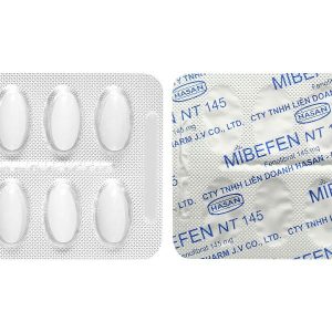 Mibefen NT 145 điều trị tăng triglycerid huyết nặng (3 vỉ x 10 viên)
