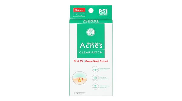 Miếng dán mụn Acnes Clear Patch giúp kháng khuẩn, sạch mụn hộp 24 miếng