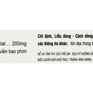 Naftizine 200mg điều trị viêm động mạch tắc nghẽn mãn tính chi dưới (3 vỉ x 10 viên)