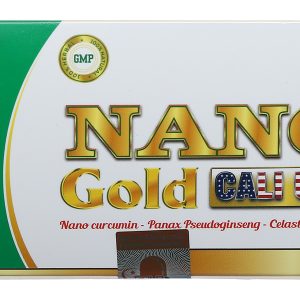Nano Gold New Cali USA hỗ trợ giảm viêm loét dạ dày hộp 30 viên