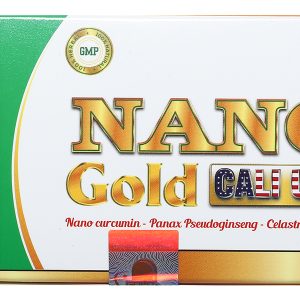 Nano Gold New Cali USA hỗ trợ giảm viêm loét dạ dày hộp 60 viên