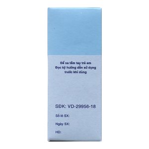 Dung dịch nhỏ mắt Natri Clorid Bidiphar 0.9% vệ sinh mắt, mũi lọ 10ml