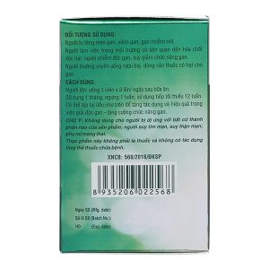 Naturen Z hỗ trợ giải độc, tăng cường chức năng gan hộp 100 viên