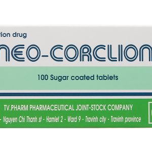 Neo-Corclion trị ho, long đàm, ho mãn tính hay ho do kích ứng (10 vỉ x 10 viên)