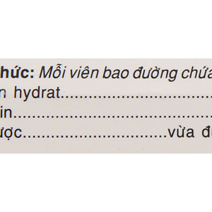 Neotercod trị triệu chứng ho khan, ho do kích ứng (2 vỉ x 10 viên)