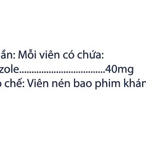 Nolpaza 40mg điều trị loét đường tiêu hoá, trào ngược dạ dày (1 vỉ x 14 viên)