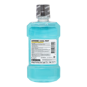 Nước súc miệng Listerine Cool Mint hơi thở thơm mát chai 250ml