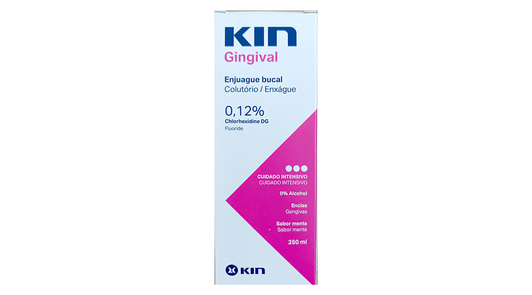 Dung dịch súc miệng Kin Gingival ngừa viêm nướu, sâu răng chai 250ml