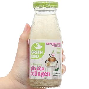 Nước yến sào collagen Green Bird chai 185ml