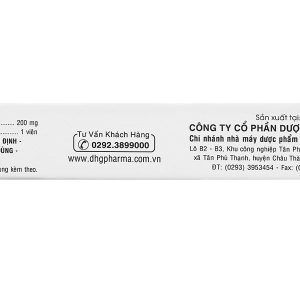 Ofcin DHG 200mg điều trị các trường hợp nhiễm khuẩn (2 vỉ x 10 viên)