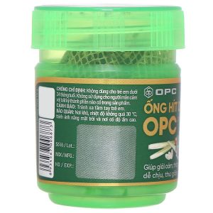 Ống hít dược liệu OPC giúp thông mũi, giải cảm ống 10g