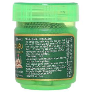 Ống hít dược liệu OPC giúp thông mũi, giải cảm ống 10g