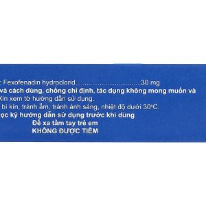 Hỗn dịch uống Oralegic 30mg/5ml điều trị viêm mũi dị ứng theo mùa (10 ống x 5ml)