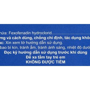 Hỗn dịch uống Oralegic 30mg/5ml điều trị viêm mũi dị ứng theo mùa (10 ống x 5ml)
