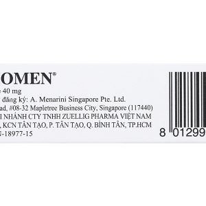 Spasmomen 40mg trị hội chứng đại tràng kích thích (3 vỉ x 10 viên)