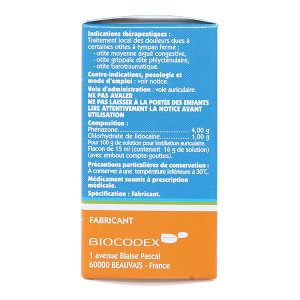 Dung dịch nhỏ tai Otipax trị đau tại chỗ do viêm tai chai 15ml