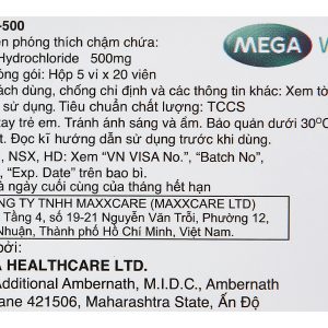 Panfor SR-500 trị đái tháo đường (5 vỉ x 20 viên)