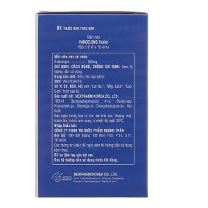 Pangelong Tablet 100mg trị viêm loét dạ dày (10 vỉ x 10 viên)