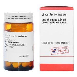 Piracetam EGIS 800mg trị hội chứng tâm thần thực thể lọ 30 viên