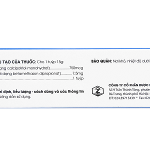 Potriolac Gel trị bệnh vảy nến tuýp 15g