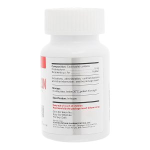 Prednisolon Boston 5mg trị các rối loạn viêm và dị ứng lọ 200 viên